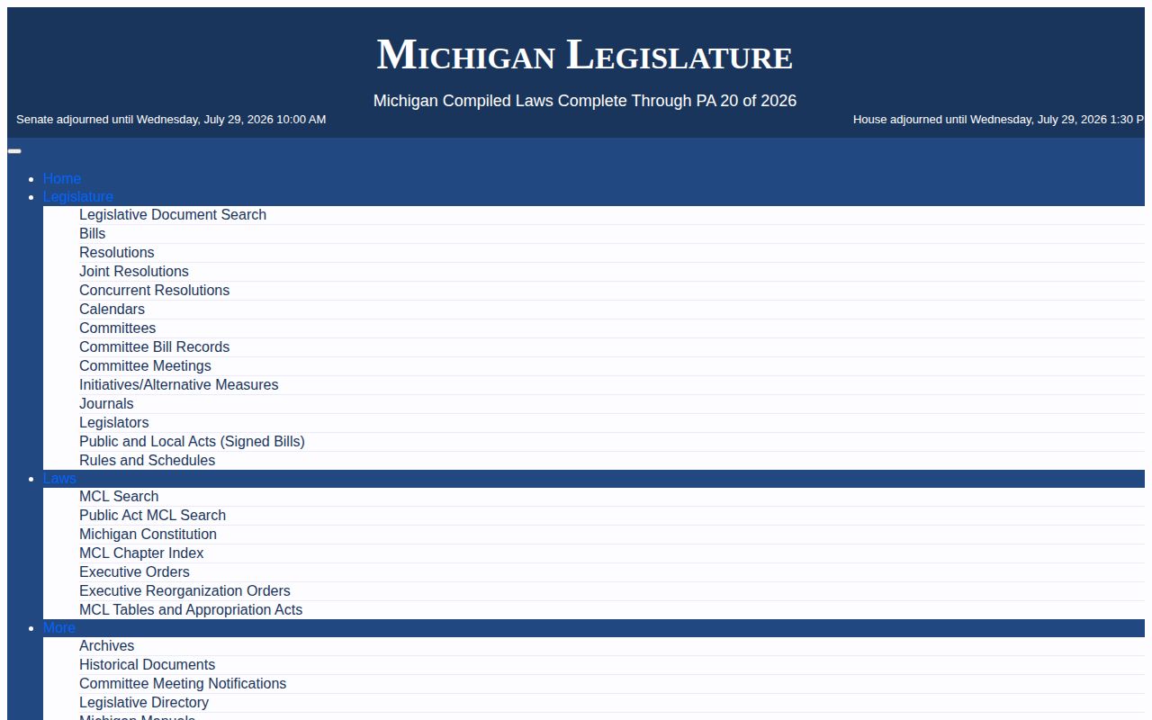 Michigan good-time law affecting Clare County inmate release dates